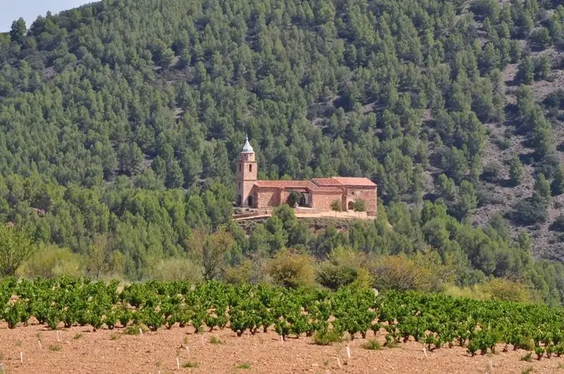 Vista lejana iglesia Atea