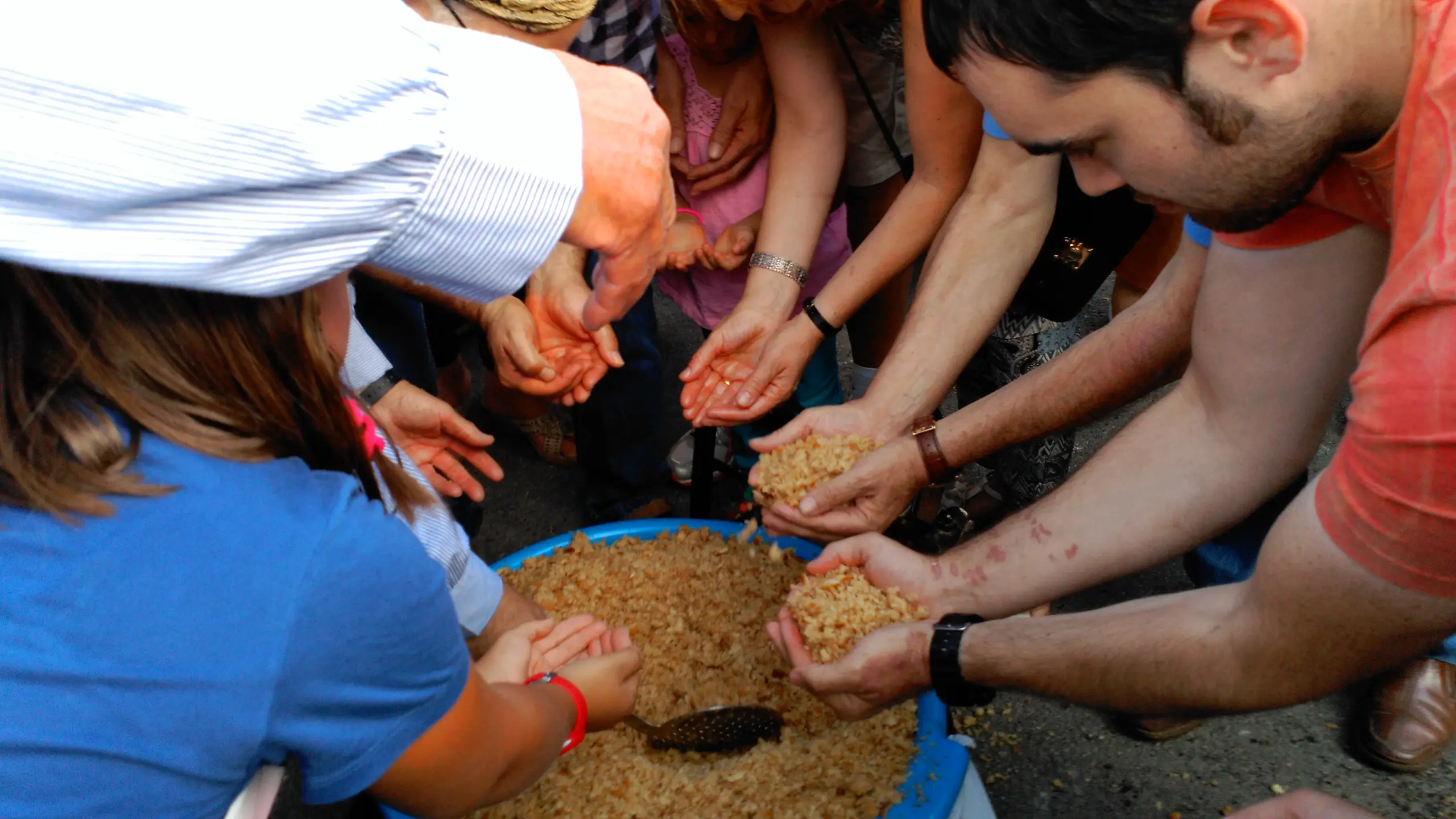 Migas y Vino en Teja de Romanos